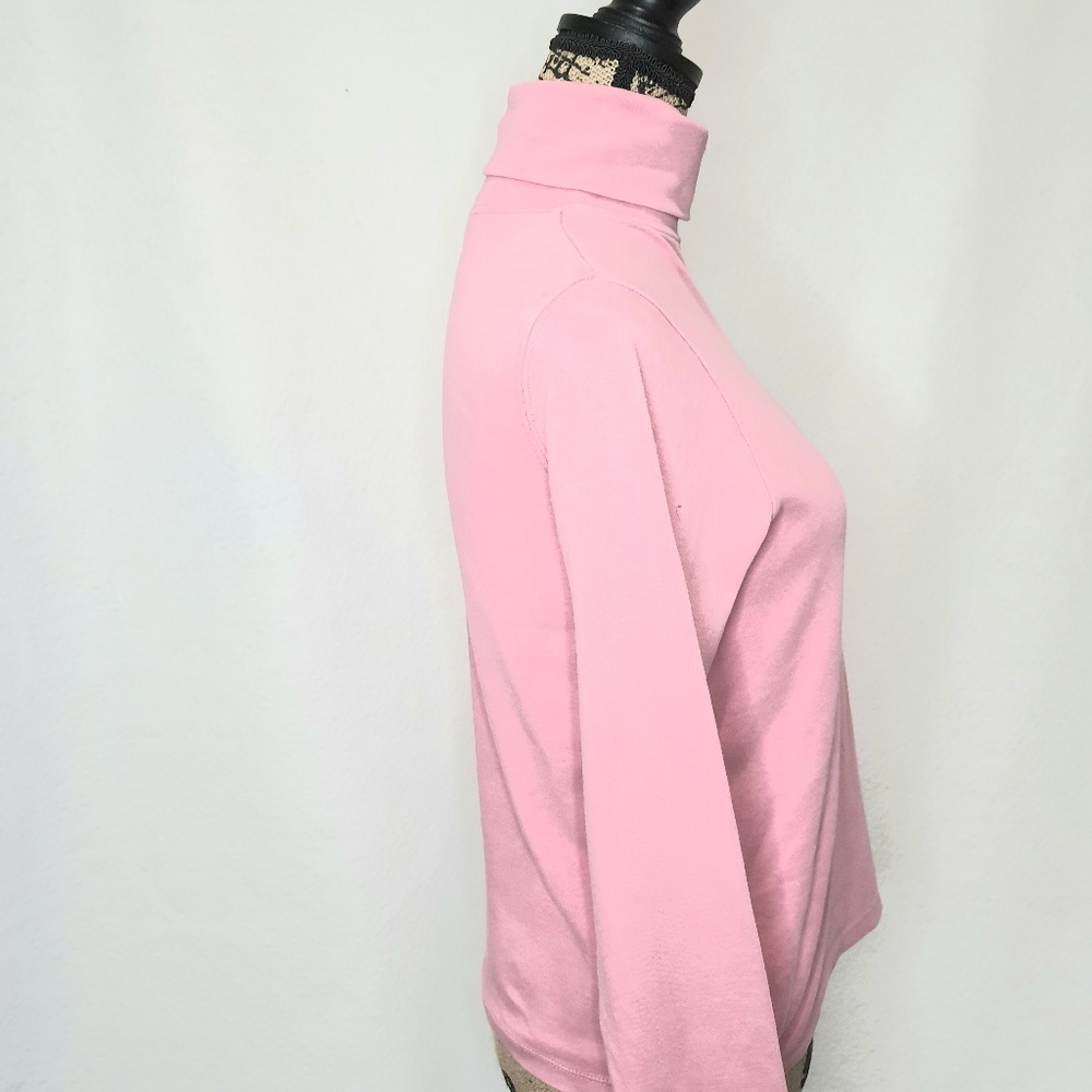 Relativity Womens Pink Turtleneck Sweater Small - Picture 2 of 8